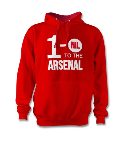 Arsenal One Nil to the Arsenal Red Hoodie