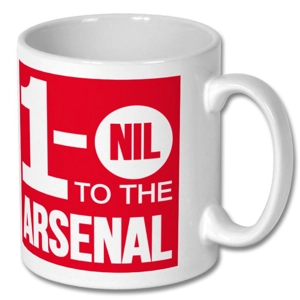 Arsenal FC One Nil to the Arsenal Mug
