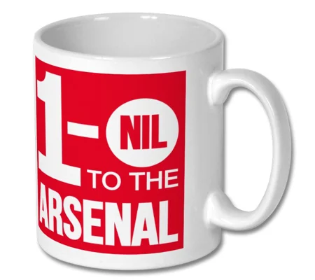 Arsenal One Nil to the Arsenal Mug