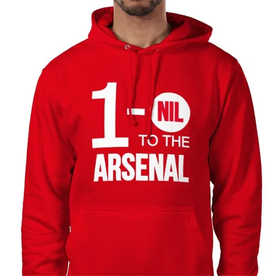 Arsenal One Nil to the Arsenal Red Hoodie