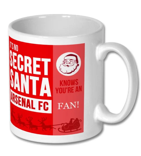 Arsenal Secret Santa Christmas Gift Mug
