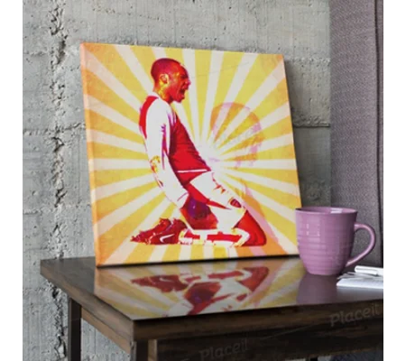 Arsenal Thierry Henry Iconic Pop-art Canvas Print