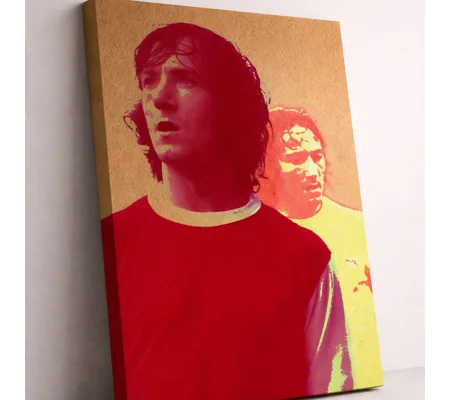 Arsenal George Armstrong Iconic Legend Canvas Art Print | Football Wall Art
