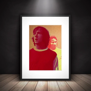 Arsenal George Armstrong Iconic Legend Framed Art Print | Football Wall Art