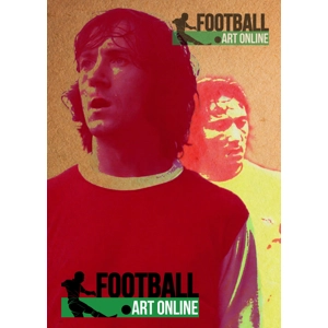 Arsenal George Armstrong Iconic Legend Digital Art Print | Football Wall Art