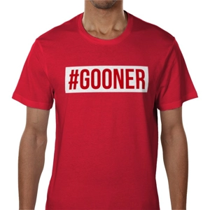 Gooner Hashtag Fan T-Shirt