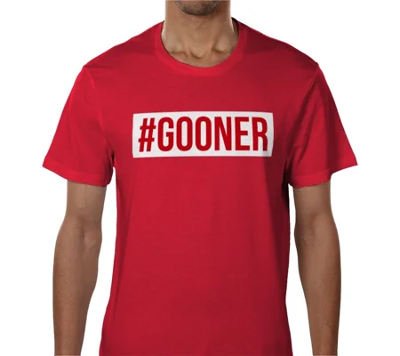 Gooner Hashtag Fan T-Shirt