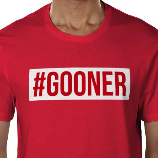 Gooner Hashtag Fan T-Shirt