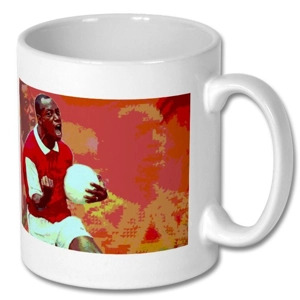 Arsenal Inspired Art | Ian Wright Iconic Pop-art style Mug