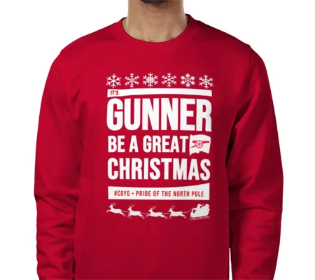 Arsenal Its Gunner be a Great Christmas Sweatshirt