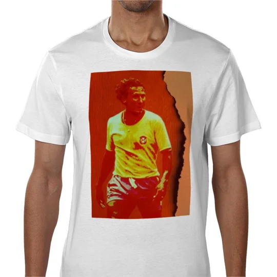 Ray Parlour-inspired Arsenal Romford Pele T-shirt with full colour football artwork