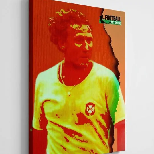 The Romford Pele Canvas Print | Arsenal Ray Parlour Football Wall Art