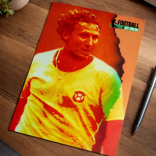 The Romford Pele Digital Print | Arsenal Ray Parlour Football Artwork