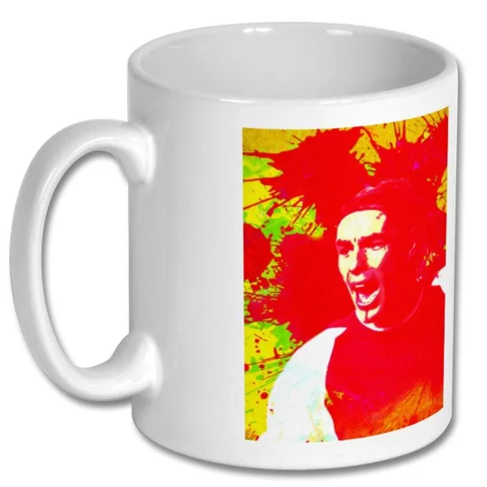 Arsenal Robert Pires Football Art Mug | Soccer Gift