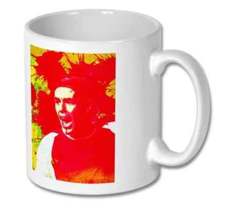 Arsenal Robert Pires Football Art Mug | Soccer Gift
