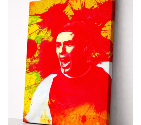 Arsenal Robert Pires Canvas Print Wall Art