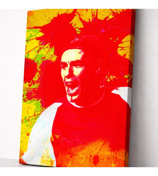 Arsenal Robert Pires Canvas Print Wall Art