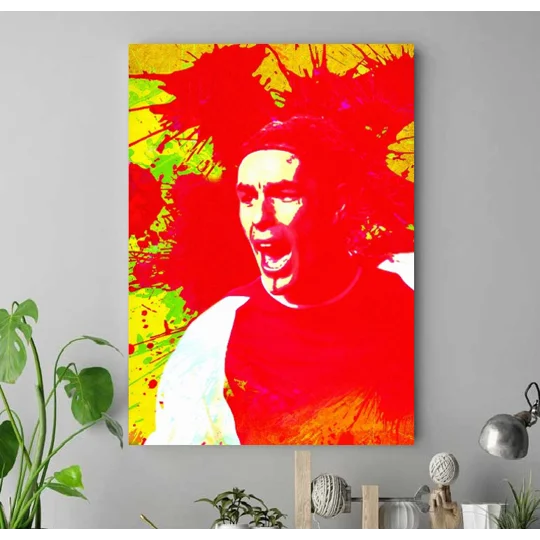 Arsenal Robert Pires Canvas Print Wall Art