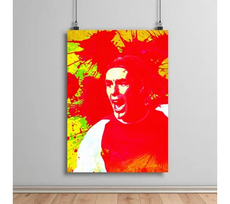 Arsenal Legend Robert Pires Wall Art Poster | Soccer artwork