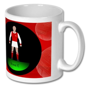 Arsenal Football Figure Art Mug