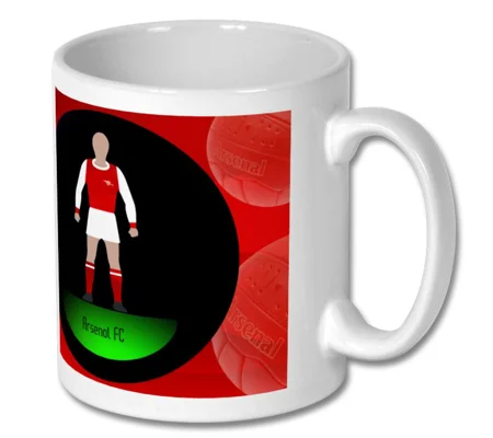 Arsenal Football Figure Art Mug