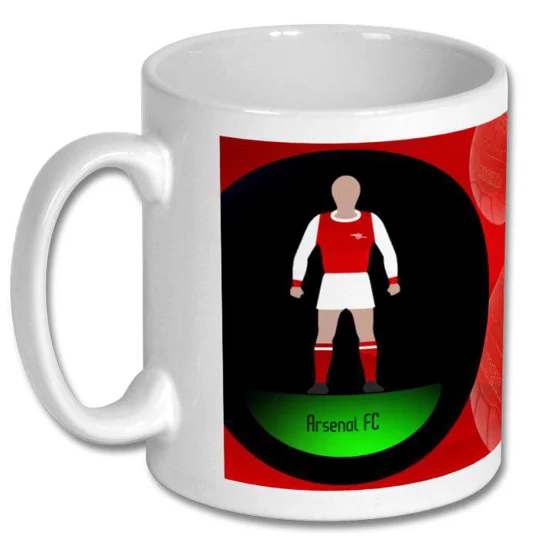 Arsenal Football Figure Art Mug