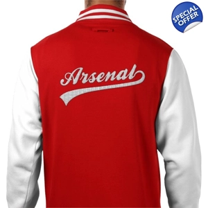 Arsenal Retro Style Varsity Jacket