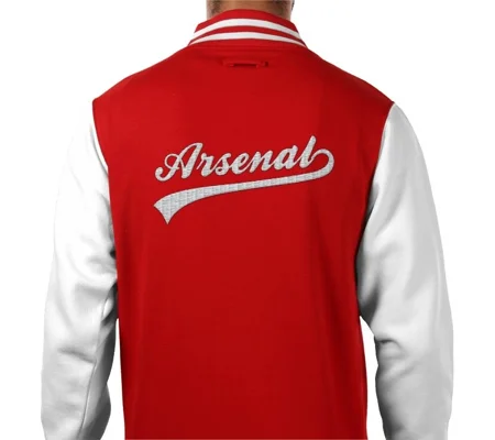 Arsenal Retro Style Varsity Jacket