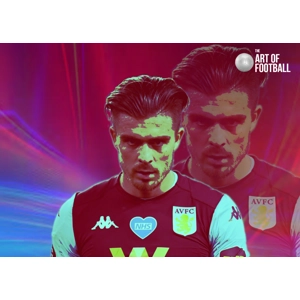 Aston Villa Jack Grealish Pop-art Digital Print