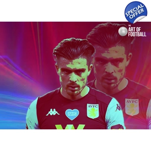 Aston Villa Jack Grealish Pop-art Digital Print