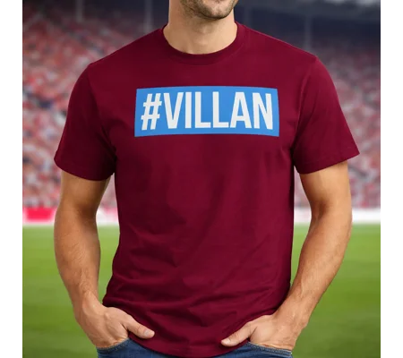 Villan Hashtag Fan T-Shirt