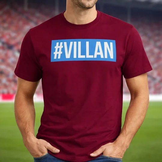 Villan Hashtag Fan T-Shirt