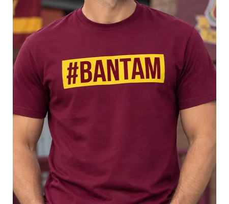 Bantam Hashtag T-Shirt | Bradford-Inspired Fan Tee