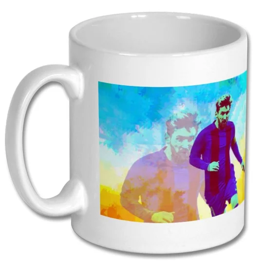 La Pulga | Barcelona Messi-Inspired Football Art Mug