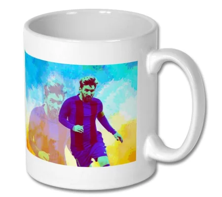 La Pulga | Barcelona Messi-Inspired Football Art Mug
