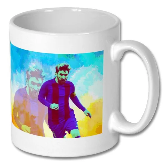 La Pulga | Barcelona Messi-Inspired Football Art Mug