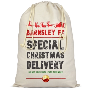 Barnsley Christmas Football Delivery Santa Sack