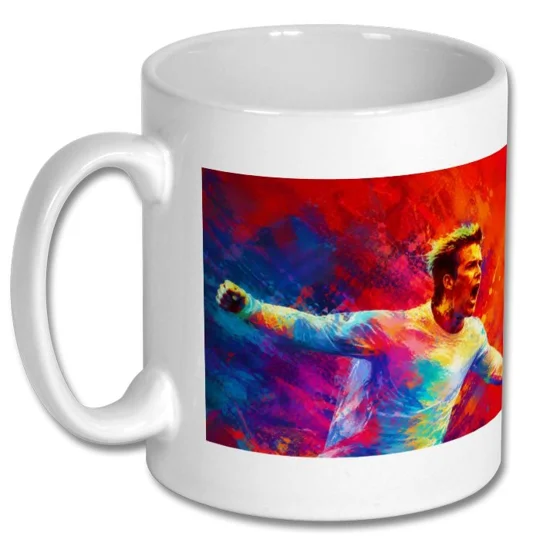 Becks England-Inspired Football Art | Soccer Gift Mug