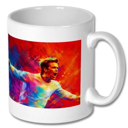 Becks England-Inspired Football Art | Soccer Gift Mug