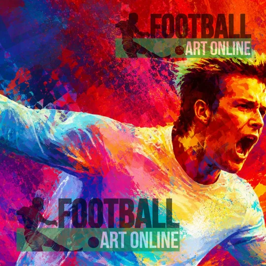 Becks England-Inspired Football Art | 250gsm Digital Print