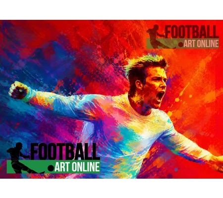 Becks England-Inspired Football Art | 250gsm Digital Print