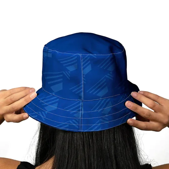 Retro Birmingham-inspired football bucket hat based on 1993 home style