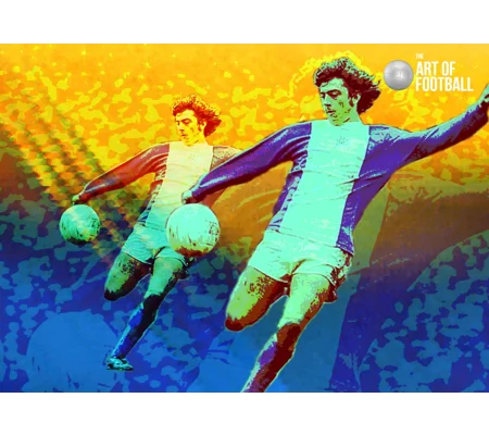 Birmingham Trevor Francis Retro Pop-art Digital Print