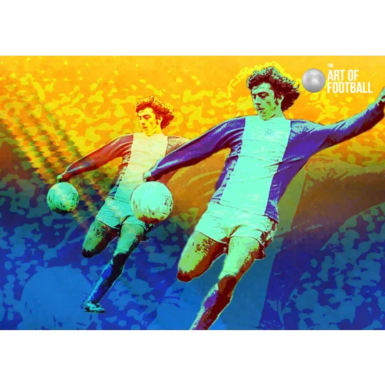 Birmingham Trevor Francis Retro Pop-art Digital Print