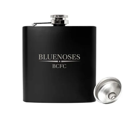 Bluenoses Birmingham-Inspired 6oz Luxury Hip Flask | Football Gift