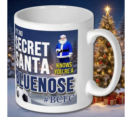 Bluenose Christmas Gift Mug | Birmingham-Inspired Fan Gift
