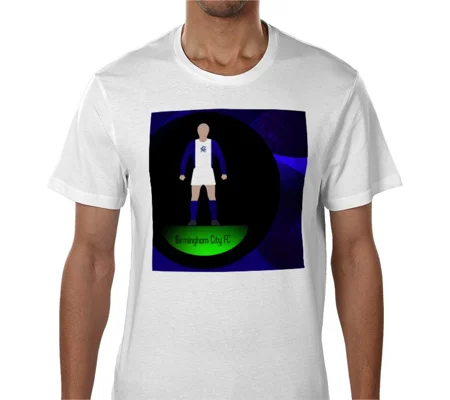 Birmingham Football Figure Art T-Shirt