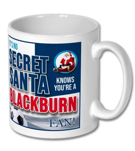 Blackburn Secret Santa Christmas Gift Mug