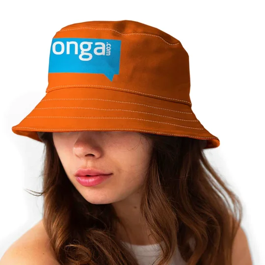 Blackpool 2010 home-inspired retro bucket hat in heavyweight canvas