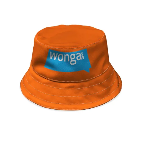 Blackpool 2010-inspired bucket hat made from 380gsm canvas